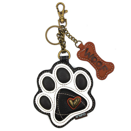 Paw Print Key Fob/Coin Purse