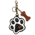 Paw Print Key Fob/Coin Purse