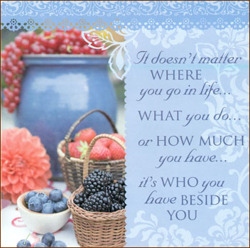 It Doesn't Matter Where You Go In Life...Decorative Kitchen Towel