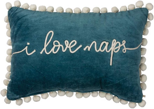 I Love Naps Pillow