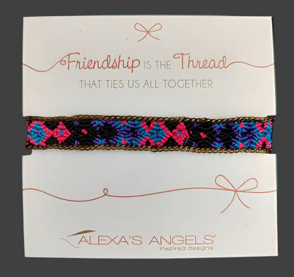 Friendship is the Thread That Ties Us All Together Bracelet