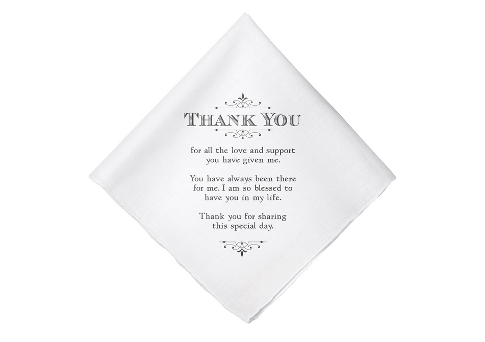 Men's Thank You Hankie