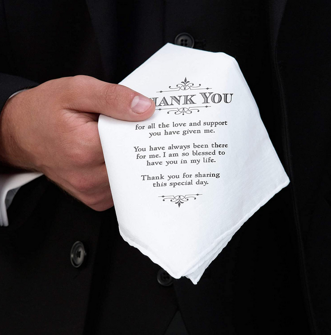 Men's Thank You Hankie