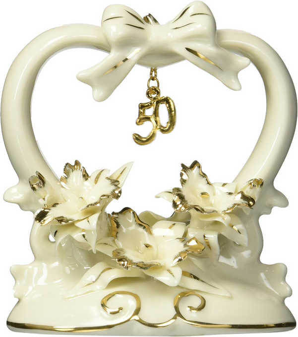 50th Anniversary Cake Topper