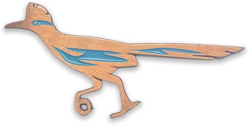 Roadrunner Magnet Az Tag Bronze