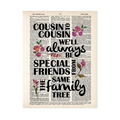 Cousin To Cousin Dictionary Page