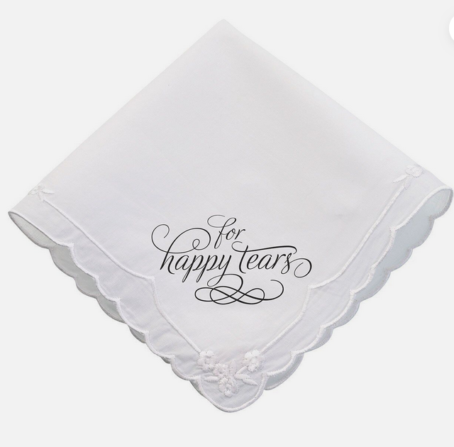For Happy Tears Handkerchief