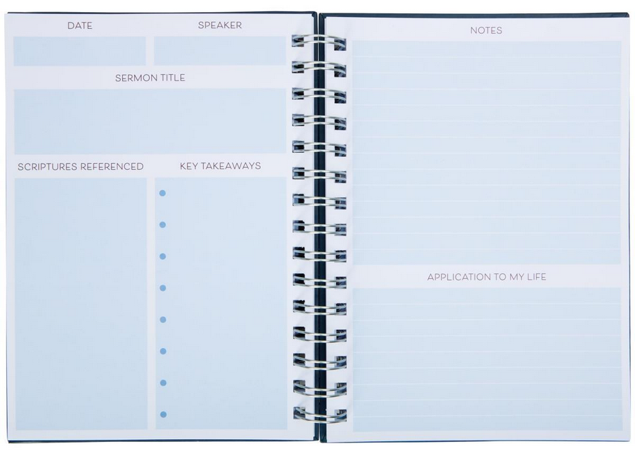 Sermon Notes Guided Journal
