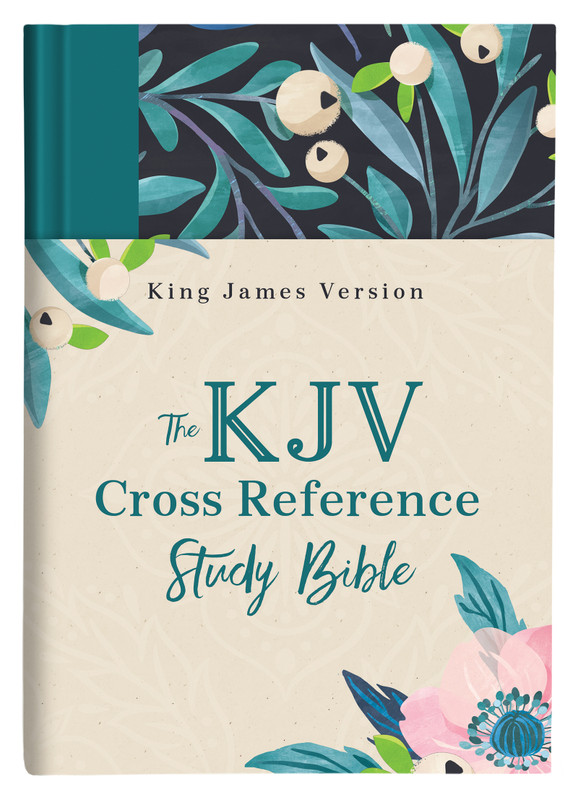 The KJV Cross Reference Study Bible/Turquoise Floral Cover
