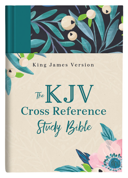 The KJV Cross Reference Study Bible/Turquoise Floral Cover