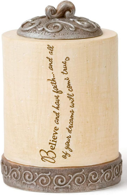 Believe and Have Faith Comfort Candle