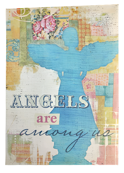 Angels Are Among Us Canvas Print