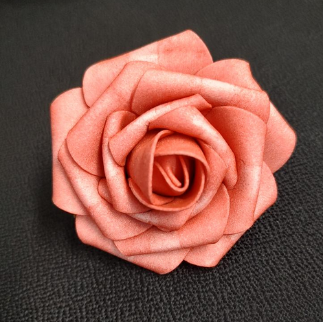 Dusty Rose/Light Red Floral Fresh Car Vent Clip Air Freshener