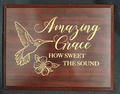 Amazing Grace Wooden Sign