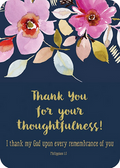 Thank You For Your Thoughtfulness! Desk Sign