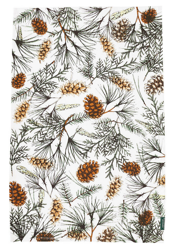 Scattered Pine Tea Towel