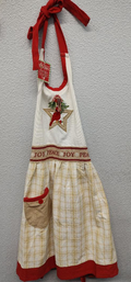 Winter Garden Christmas Apron