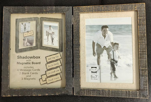 Distressed Wood Shadowbox/Frame