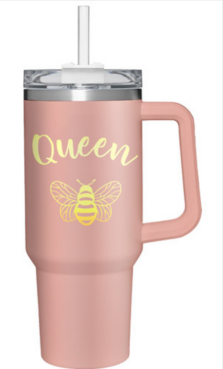 Queen Bee Stainless Steel 40 Oz. Canyon Cup