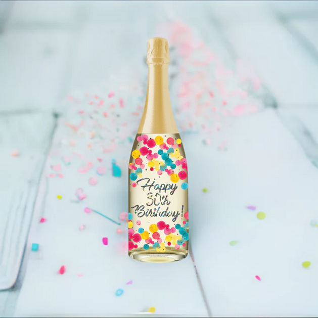 Happy 30th Birthday Champagne Sound Card