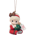 Baby's 1st Christmas 2025 Dated Girl Ornament
