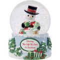 Sharing The Gift of Love at Christmas Musical Snow Globe