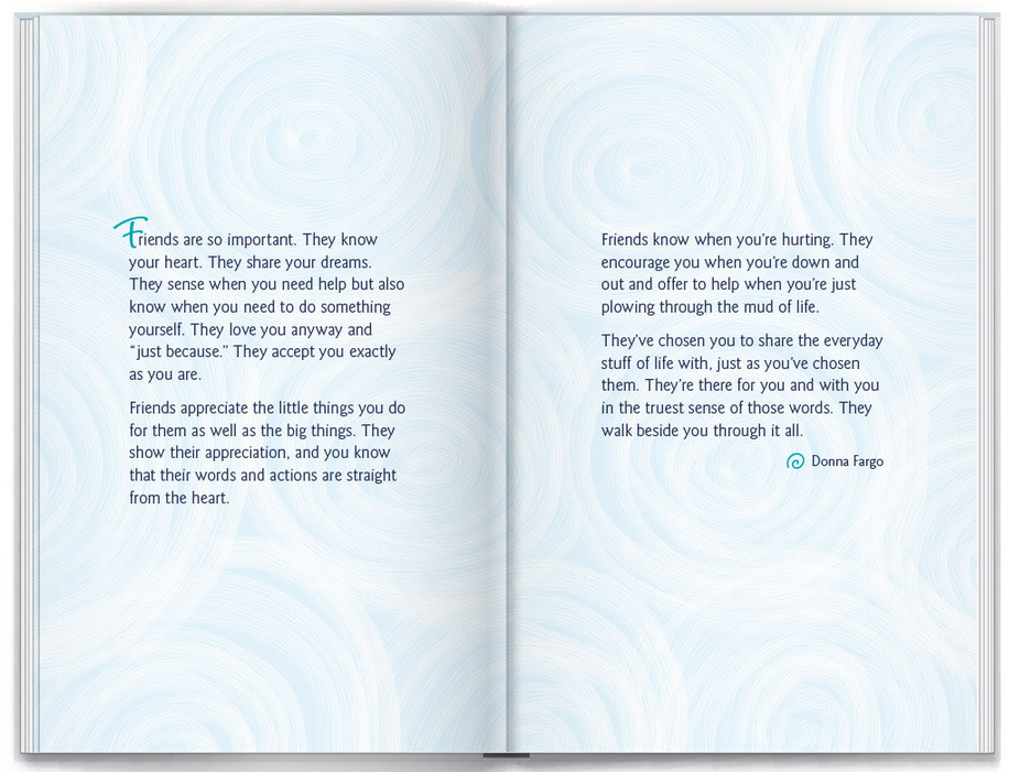 True Friendship Is A Gift Book