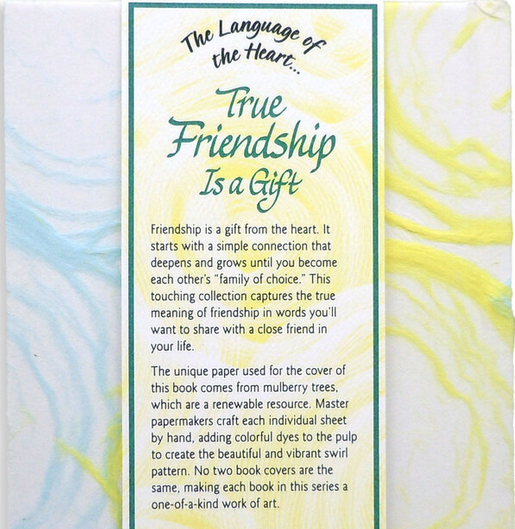 True Friendship Is A Gift Book