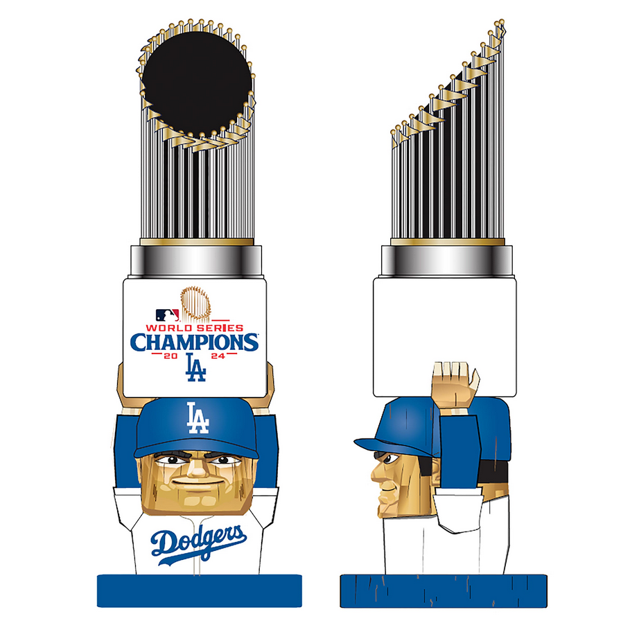 Los Angeles Dodgers 2024 World Series Champions Team Garden Statue