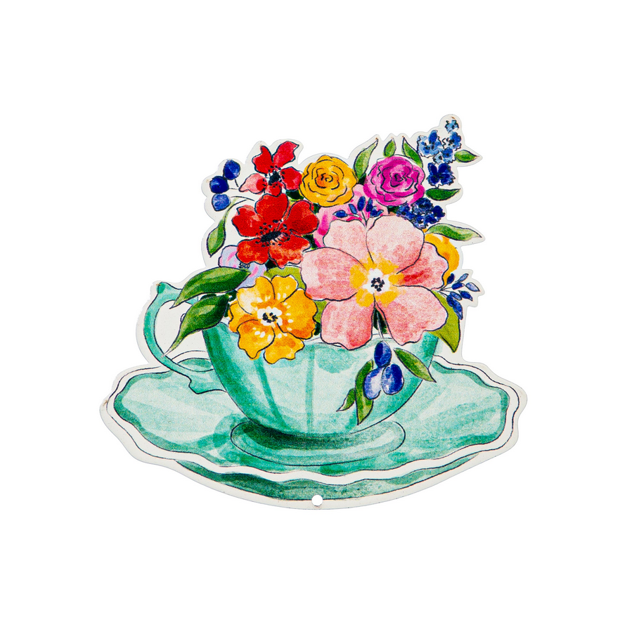 What She Shed Floral Garden Screen Saver