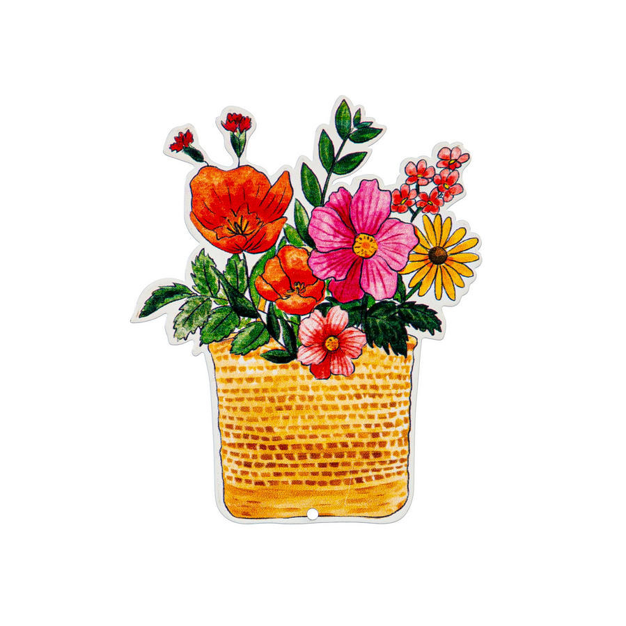 What She Shed Floral Garden Screen Saver