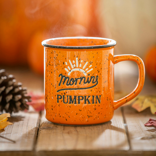 Morning Pumpkin 12 Oz. Ceramic Mug