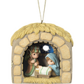 Unto Us A Child Is Born Nativity Shadowbox Precious Moments Ornament