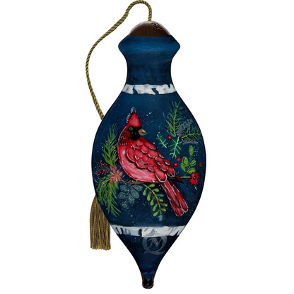 Birch Cardinal Ne'Qwa Ornament