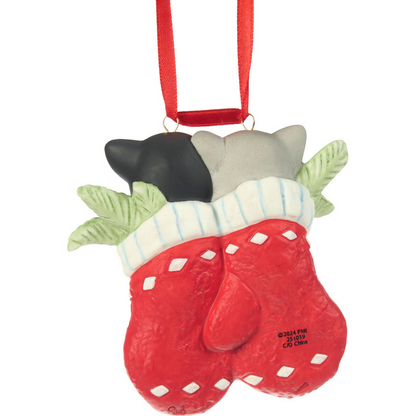 Wishing You A Warm & Cozy Christmas Precious Moments Ornament