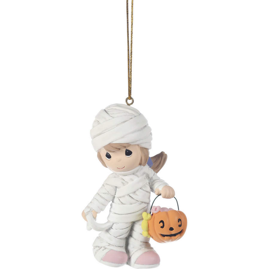 Wrapped Up In Halloween Precious Moments Ornament