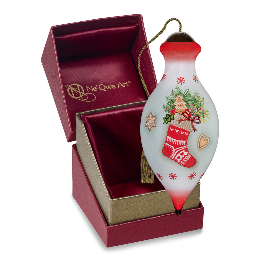 Gingerbread Christmas Ne'Qwa Ornament