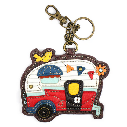 Camper Coin Purse/Key Fob