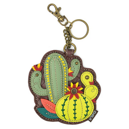 Cactus Coin Purse/Key Fob