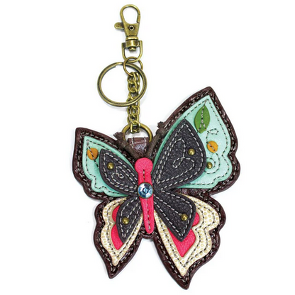 New Butterfly Coin Purse/Key Fob