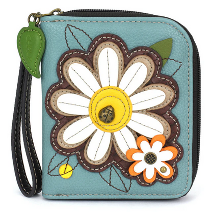 Daisy Zip Around Wallet