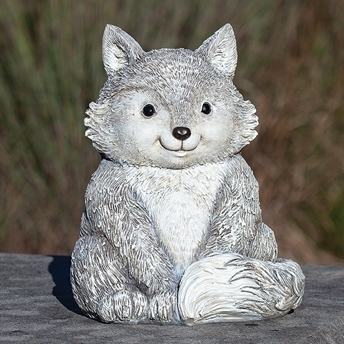 Fox Pudgy Pals Garden Statue
