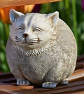 Cat Pudgy Pals Garden Statue