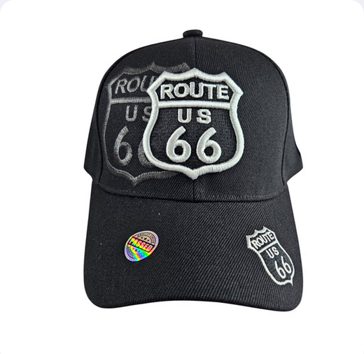 Route 66 shadow Shield Black Hat