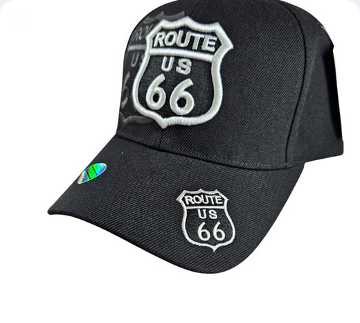 Route 66 shadow Shield Black Hat