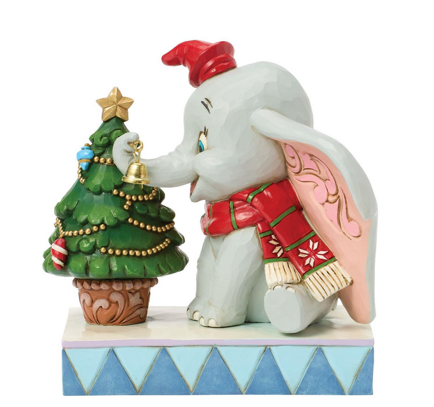 Merry Moments Dumbo Christmas Jim Shore Figurine