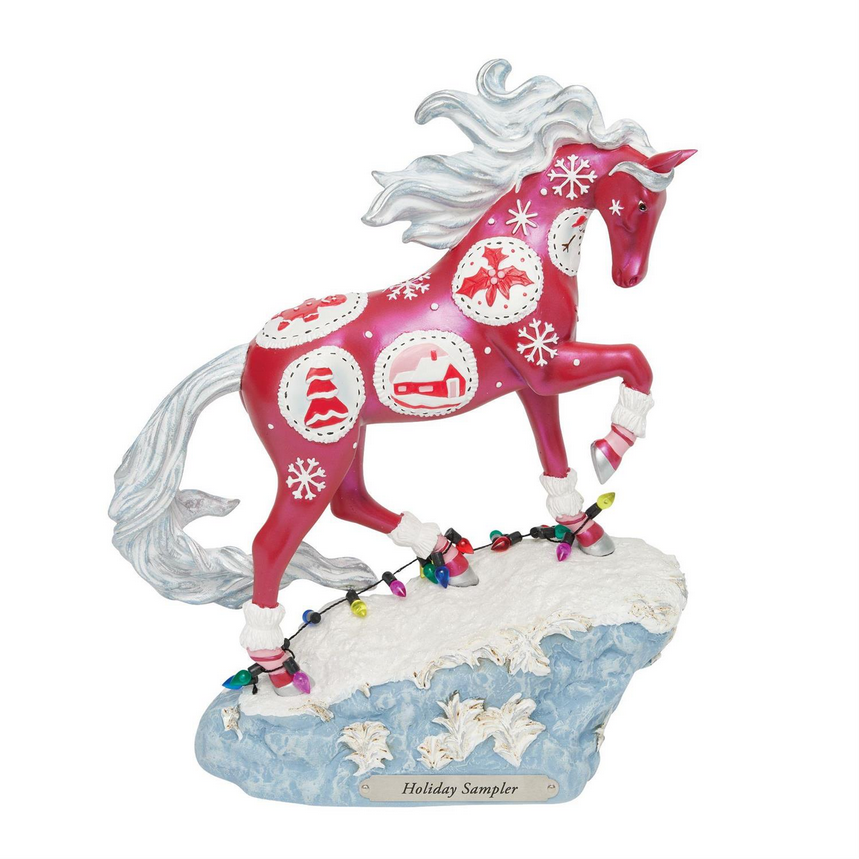 Holiday Sampler Painted Ponies Figurine