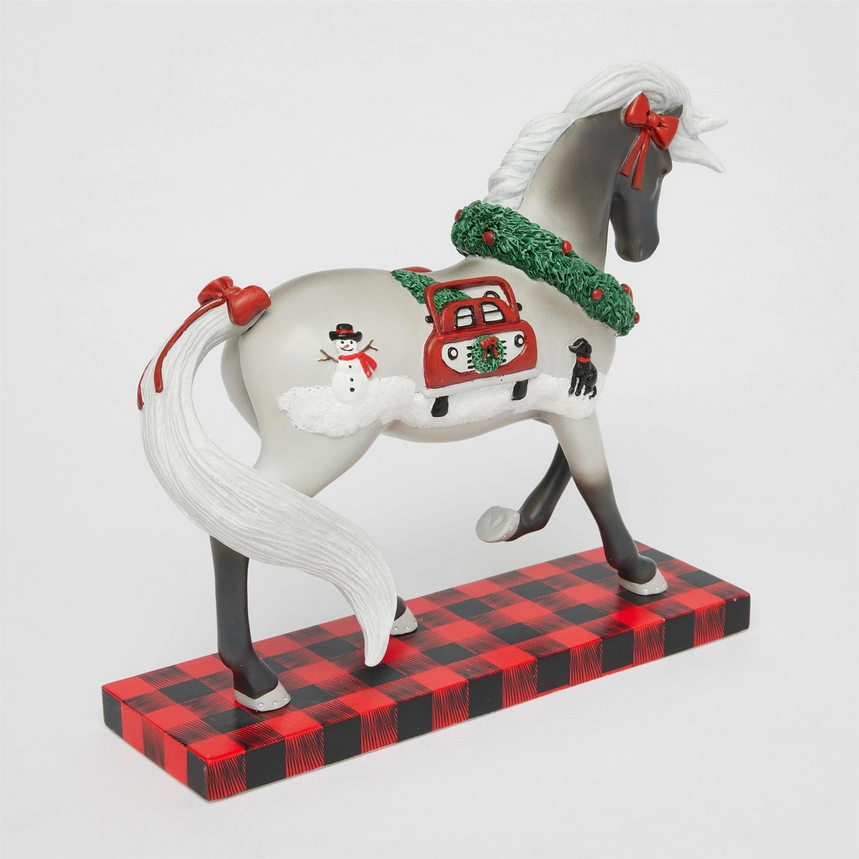 Tailgate Christmas Painted Ponies Figurine