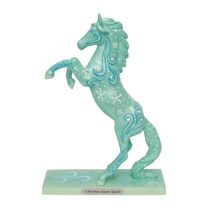 Christmas Season Squall Painted Ponies Figurine