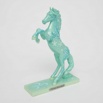 Christmas Season Squall Painted Ponies Figurine